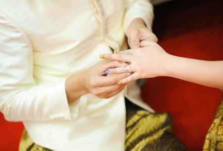 wedding ringsの写真素材