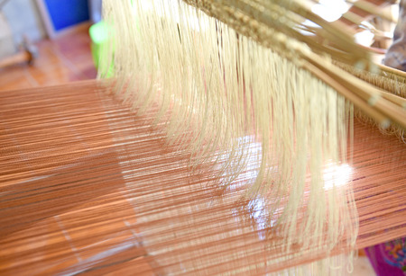 Silk threadの写真素材