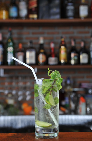 Mojito cocktailの写真素材