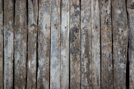 Old wooden background with dark vignette.の写真素材
