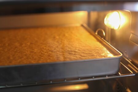 chiffon cakeの写真素材