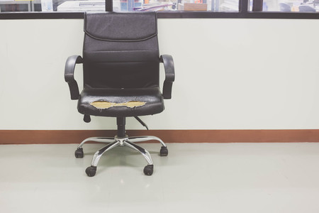 a chair disrepairの写真素材