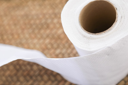 tissue paper rollの写真素材