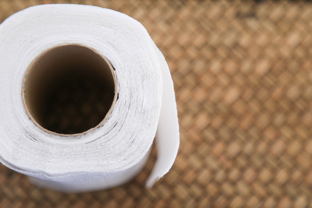 tissue paper rollの写真素材