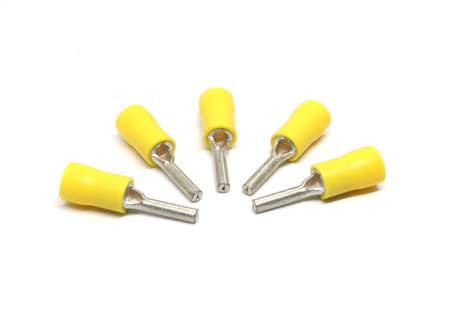 Insulated Pin Terminals isolated on white