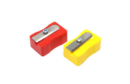 Pencil Sharpener Isolated on White Background.の写真素材