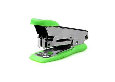 Stapler isolated on a white background.の写真素材