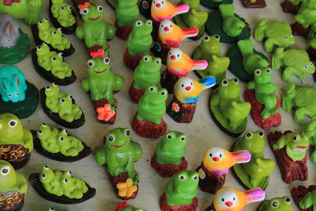 souvenir in market thailandの写真素材