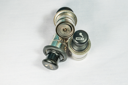 That car cigarette lighter is even a modern electronic device Facilitate people Cigarettes cause cancer in both the smokers and nearby people.のeditorial素材