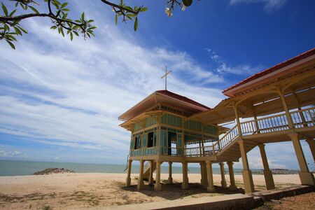 the summer palace of the king at Hua Hin - Cha Am in Thailandのeditorial素材