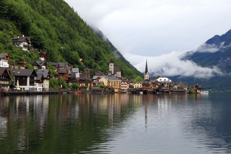 Hallstatt, the most beautiful lake town in the world, Austria 