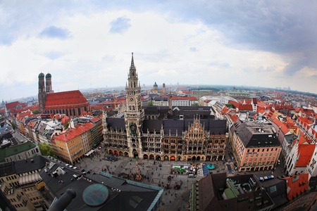 Munich city center, Germanyの写真素材
