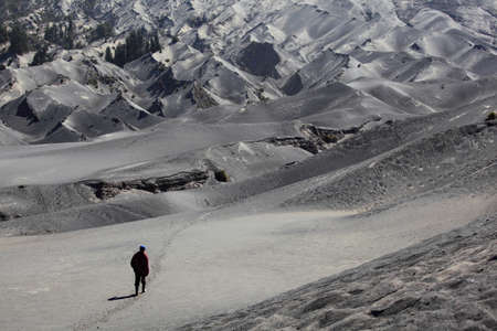 Desert of Volcano Bromo, Java Indonesia