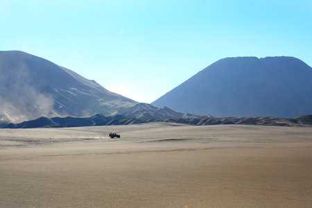 The Desert of Volcano Bromoの写真素材