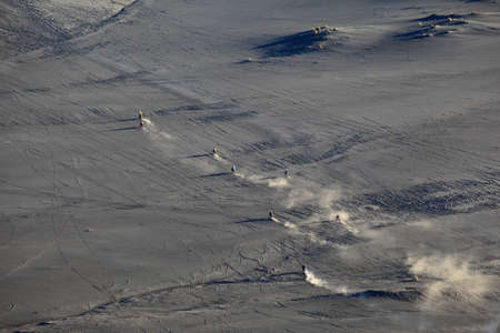 The Desert of Volcano Bromoの写真素材