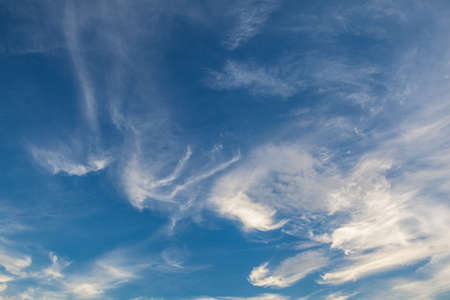 beautiful clouds in the bule sky