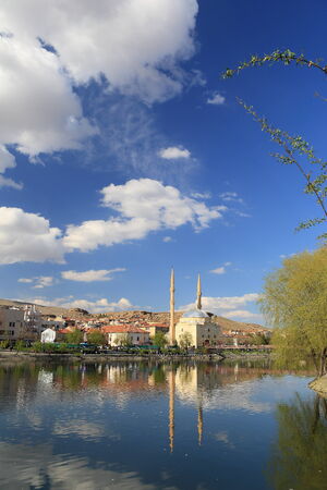 AVANOS - APR 13 : Avanos town on April 13, 2014, in Avanos, Turkey. The most famous historical feature of Avanos, is its production of earthenware pottery.のeditorial素材