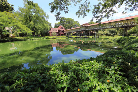 Sanam Chandra Palace is a tiny castle-like structure built in a combination of French and English styles.のeditorial素材