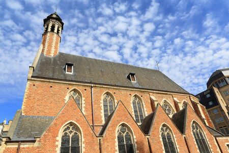 BRUSSELS, BELGIUM - April 17, 2015: Architecture of Brussels, Belgium. Brussels is the capital and largest city of Belgium and the capital of the European Unionのeditorial素材