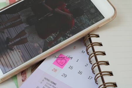 sweet on valentine dayの写真素材