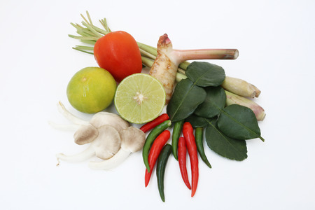 Seasoning of spicy lemongrass soupの写真素材