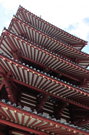 Shitennoji Temple in Osakaのeditorial素材