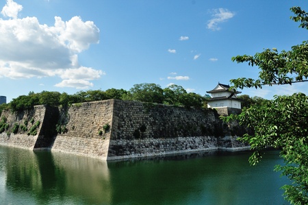 Osaka castleのeditorial素材