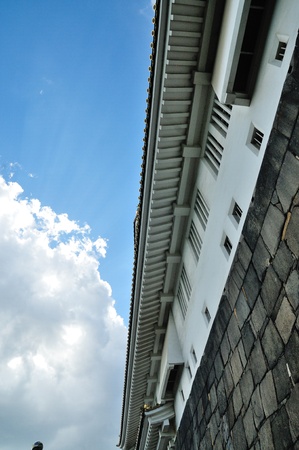 Osaka castleのeditorial素材