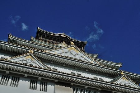 Osaka castleのeditorial素材