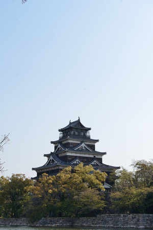 Hiroshima Castleのeditorial素材