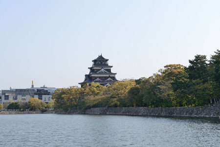 Hiroshima Castleのeditorial素材