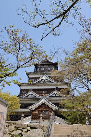 Hiroshima Castleのeditorial素材