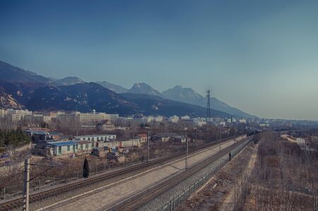 Mountain viewの写真素材