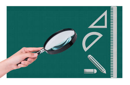 An assortment of graphic design tools. Part of a series.