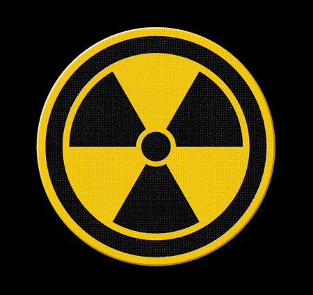 symbol of radiationの写真素材