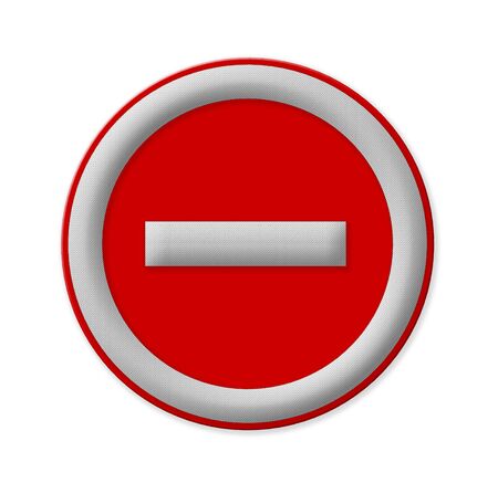 Do Not Enter signの写真素材