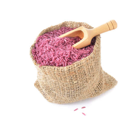 Purple riceの写真素材