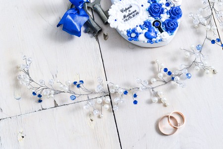 wedding rings beautifulの写真素材