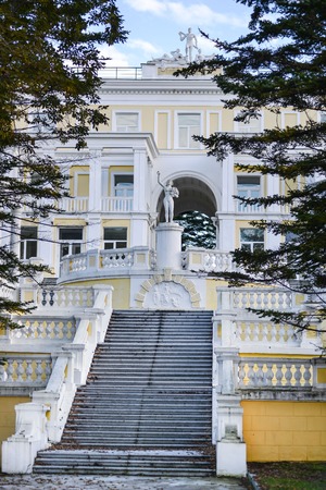 Building of Central military clinical sanatorium near Vladivostokのeditorial素材