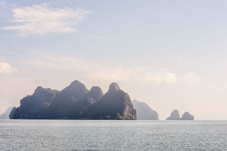 Koh Hong Phang Nga Bay near Phuket, Andaman Seaの写真素材