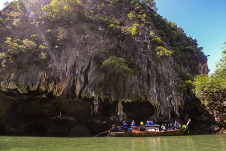 Port berth yacht and speedboat in phuketのeditorial素材