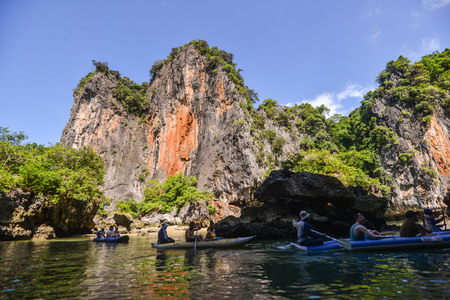 Port berth yacht and speedboat in phuketのeditorial素材