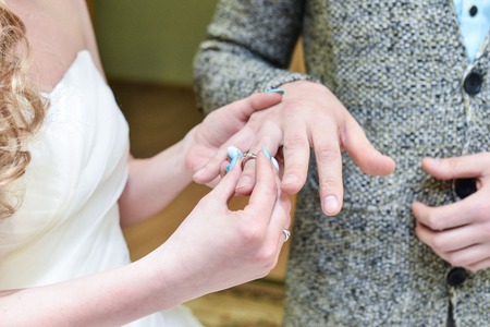 He Put the Wedding Ring on Her