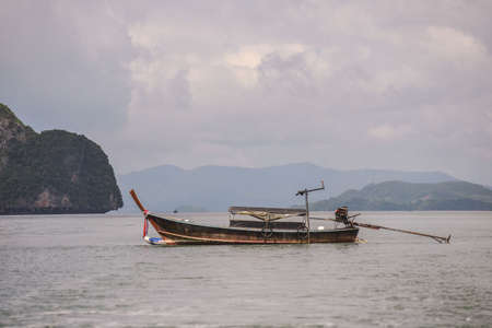 Port berth yacht and speedboat in phuket, Thailand