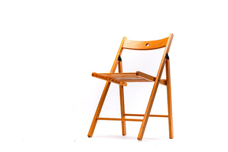 chair, plastic, wooden, leather chair, modern designer. Chair isolated on white background. Series of furnitureの写真素材