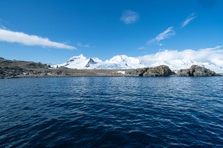 sea Antarctica iceberg coast in Antarctica.の写真素材
