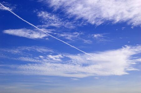 Nice sky at Suan Luang R9 Park, Bangkok, Thailand.