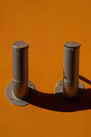 Thermal vent at the new building in Siriraj Hospital, Bangkok, Thailand.の写真素材