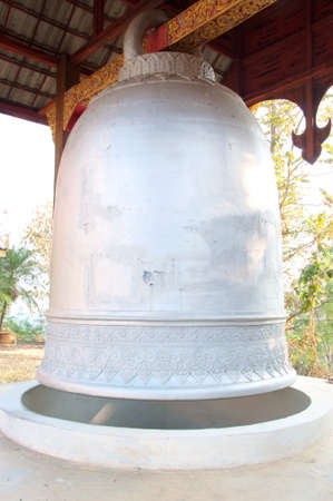 The temple bells to tell time.