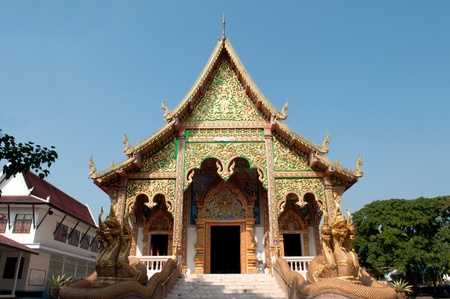 Beautiful temple at Northern, Thailand.
